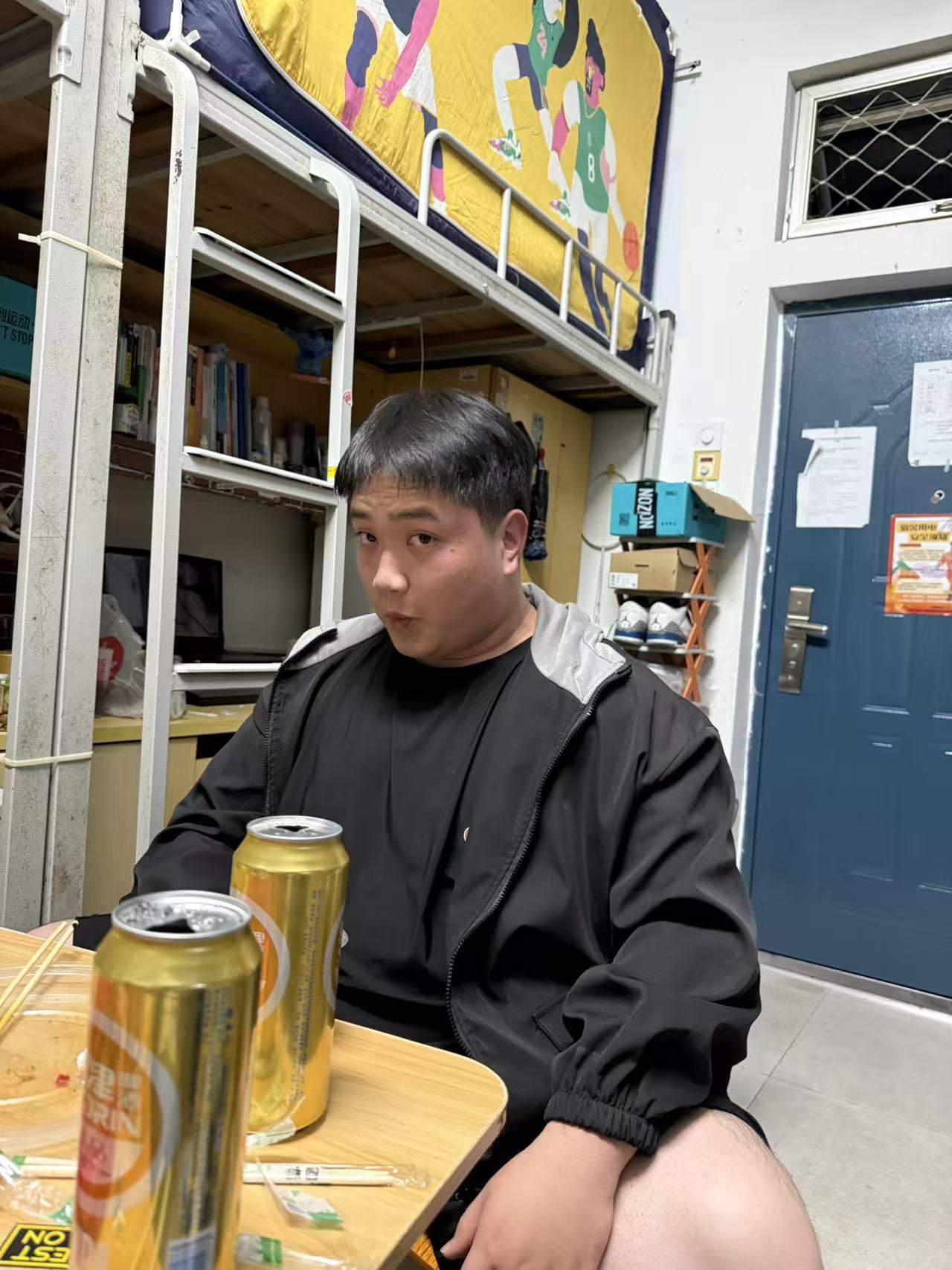 Dorm Room Seated Casual Portrait